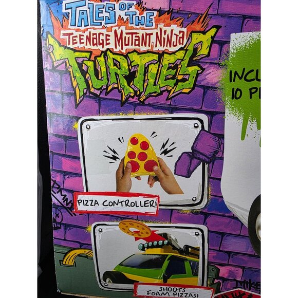 Teenage Mutant Ninja Turtles RC Pizza Blaster Car with Pizza Launcher Controller - Picture 11 of 12